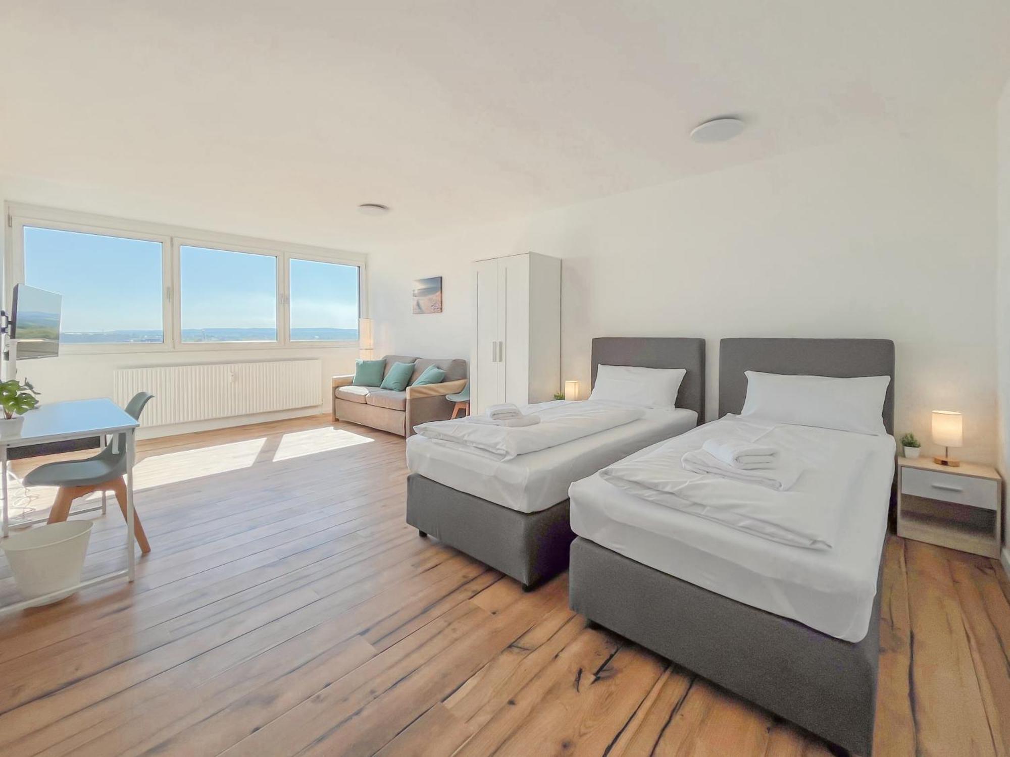 Rosenberg-Suites - Zentral, Stellplatz, Grosse Terasse, Business & Privat 海尔布隆 外观 照片