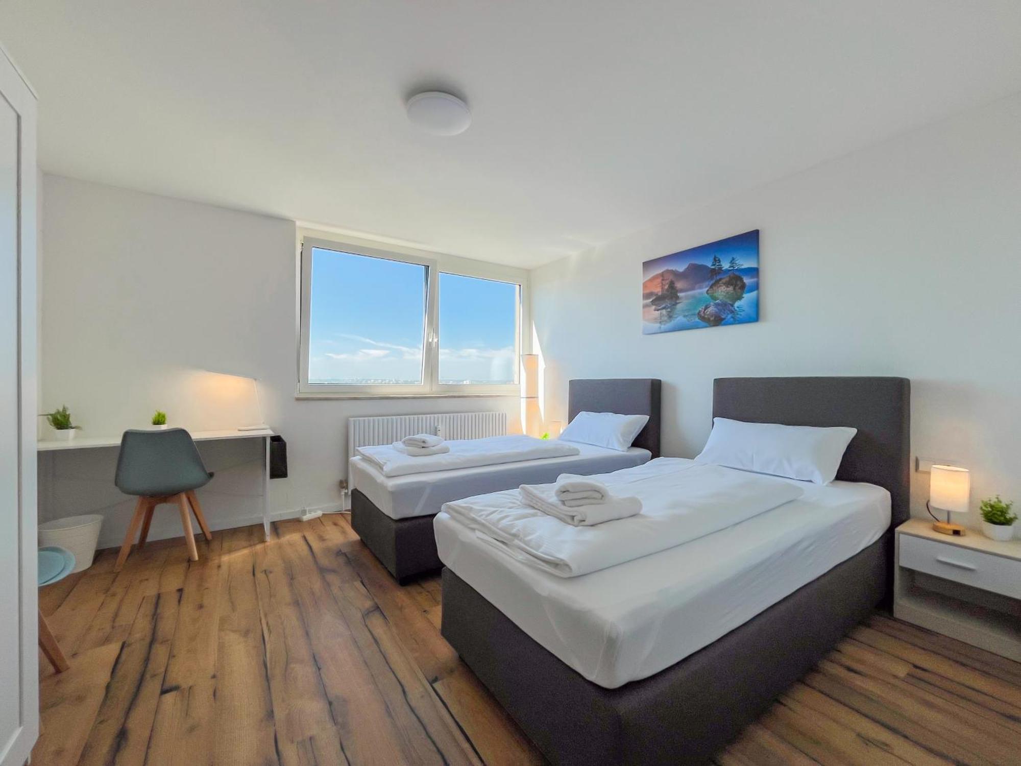 Rosenberg-Suites - Zentral, Stellplatz, Grosse Terasse, Business & Privat 海尔布隆 外观 照片