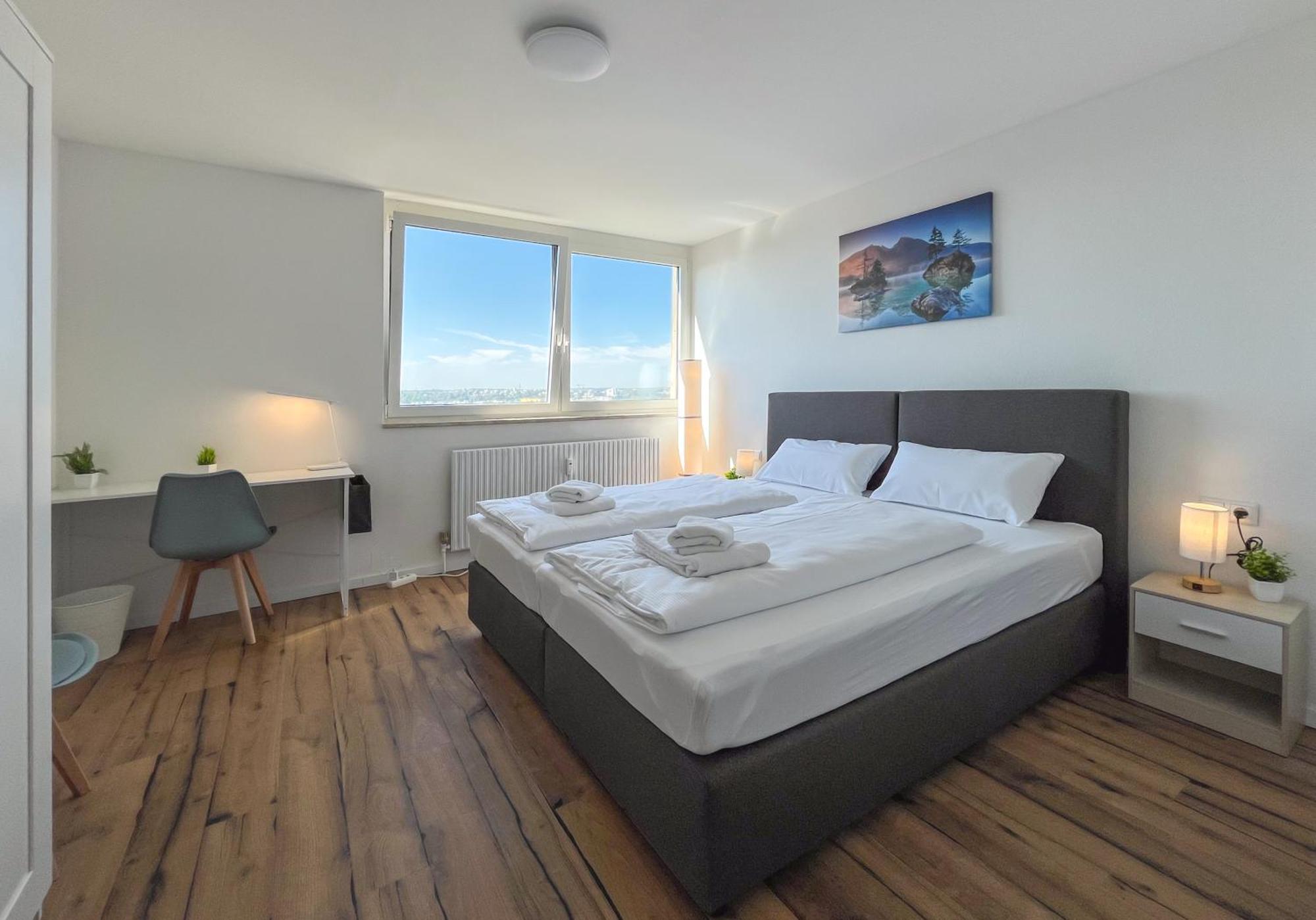 Rosenberg-Suites - Zentral, Stellplatz, Grosse Terasse, Business & Privat 海尔布隆 外观 照片